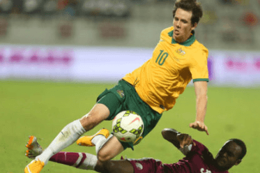 Robbie Kruse Injury When Tackled